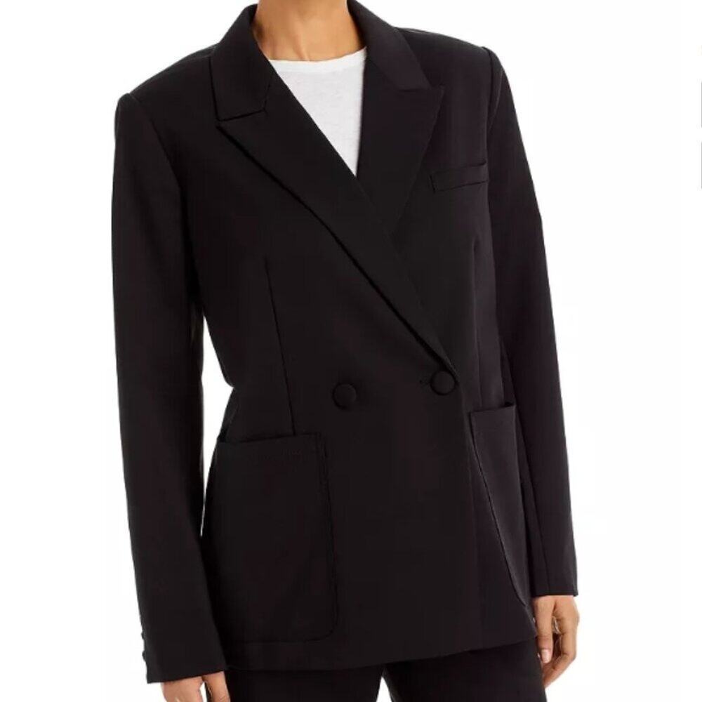 Good American Boss 2.0 Double Breasted Blazer